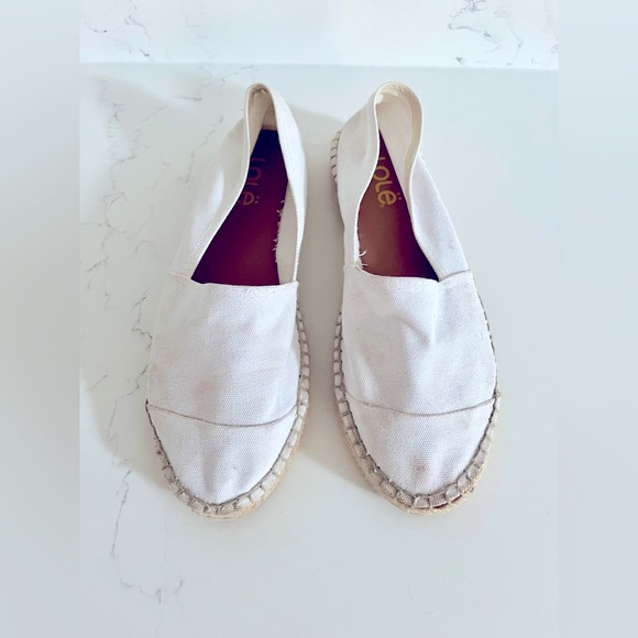 Lole White Canvas Espadrilles (US7 / EU38) - Picture 1 of 6